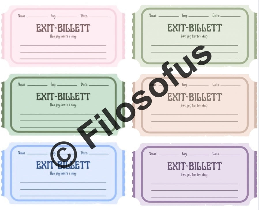 EXIT-billetter