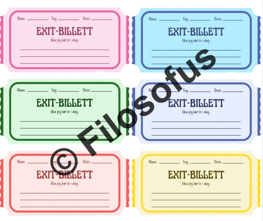 EXIT-billetter
