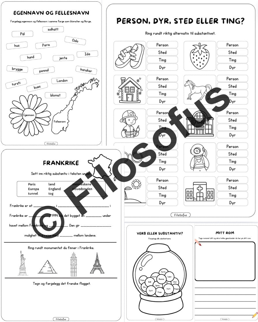 Mitt hefte om substantiv