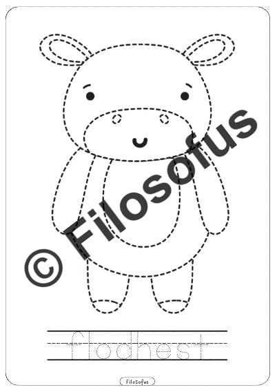 Spor og fargelegg dyr