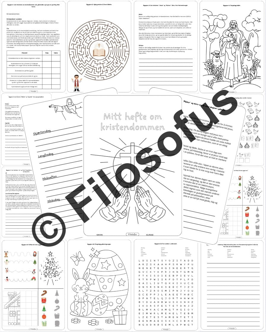 Mitt hefte om Kristendommen