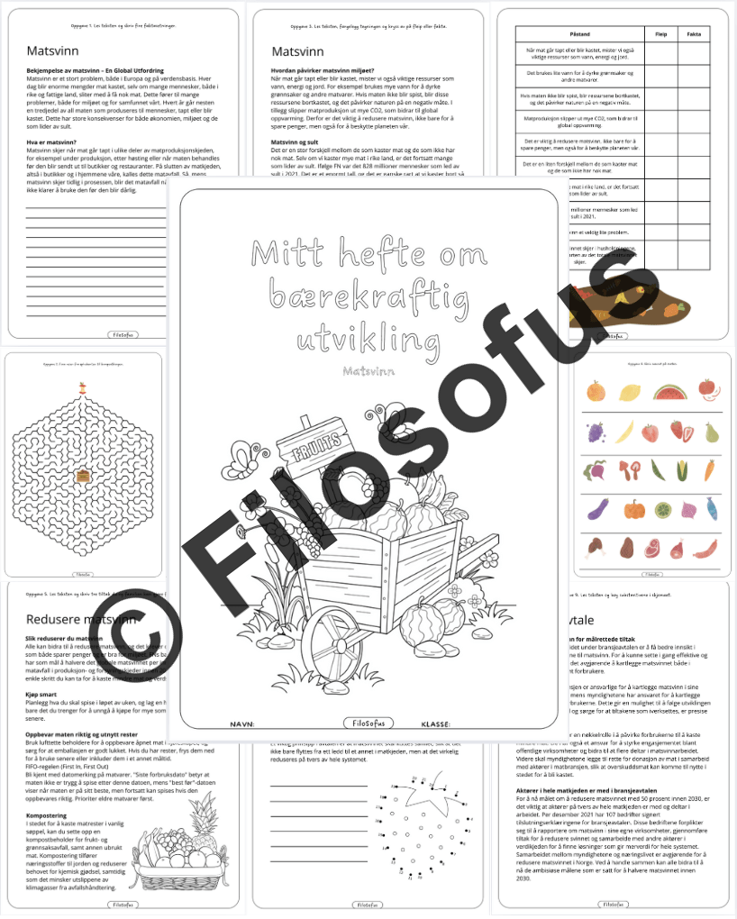 Bærekraftig utvikling - Matsvinn