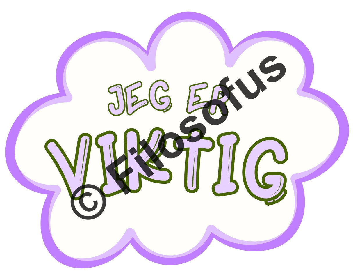 Jeg er - plakater