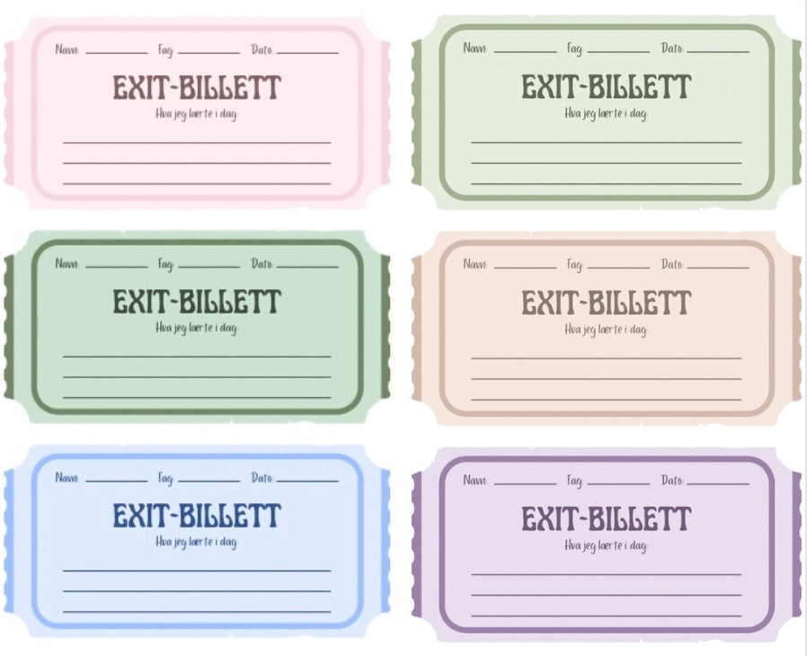 EXIT-billetter
