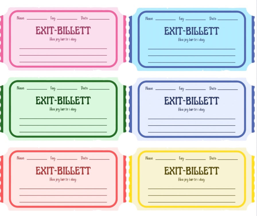 EXIT-billetter