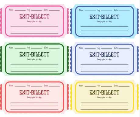 EXIT-billetter