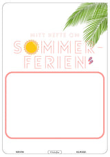 Mitt hefte om sommerferien + sommerbingo