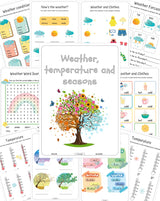 Weather, temperature and seasons