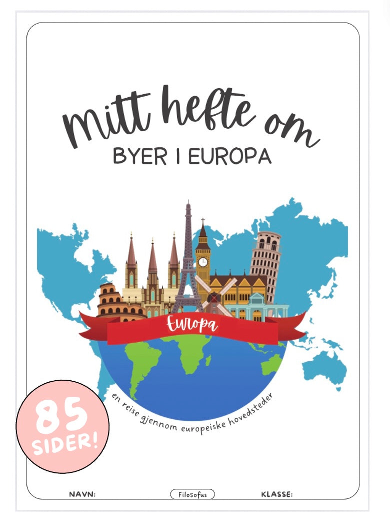 Mitt hefte om byer i Europa