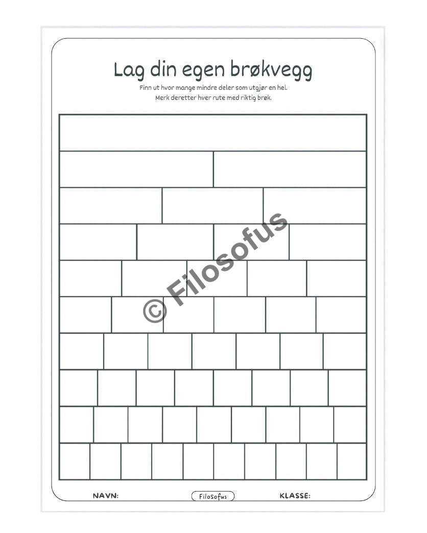 Brøkvegg