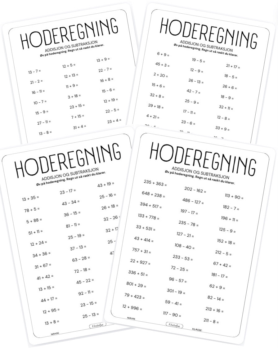 Hoderegning