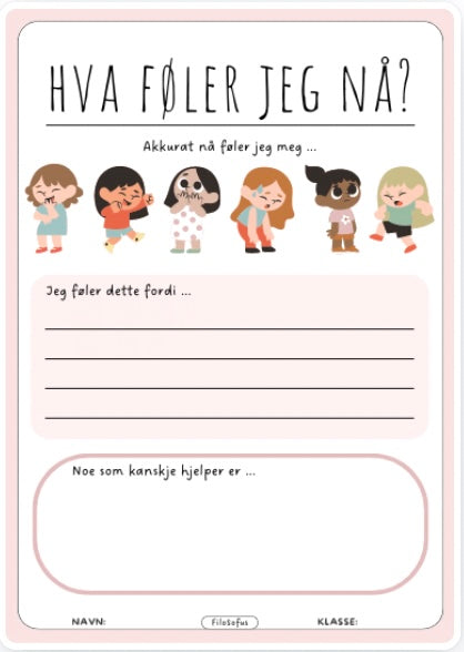 Hva føler jeg nå?