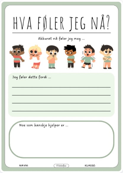Hva føler jeg nå?