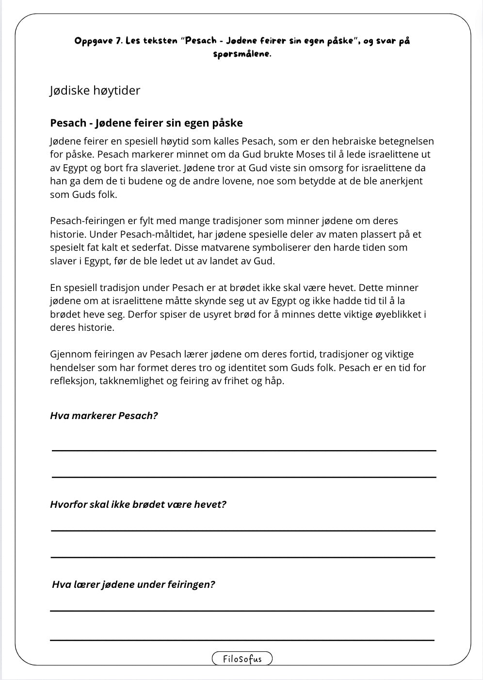 Hefte om jødedommen