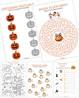 Halloween-oppgaver