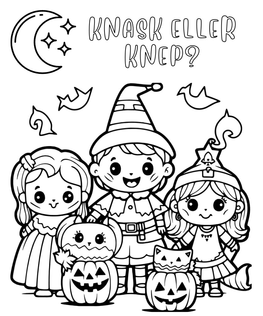 Halloween-tegninger