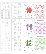 Gangetabellen 1-12 hefte